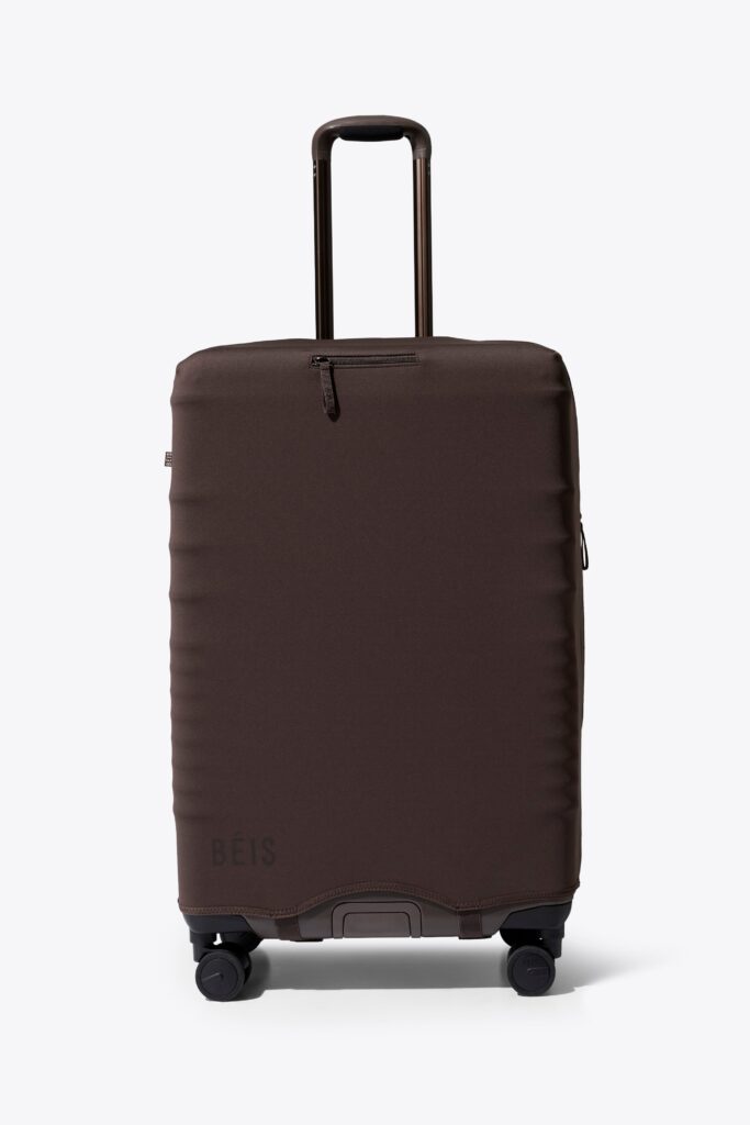 The Hybrid Check-In Luggage Cover in Espresso