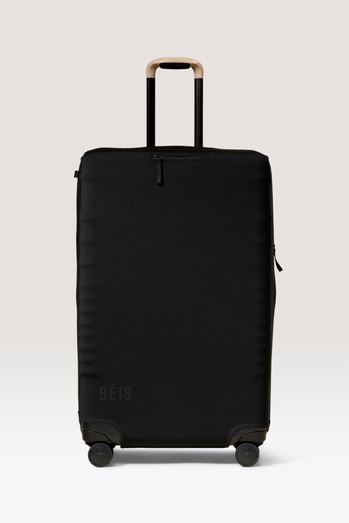 The Large Check-In Luggage Cover in Black