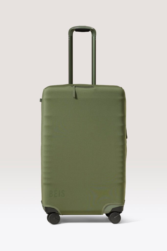 The Medium Check-In Luggage Cover in Olive