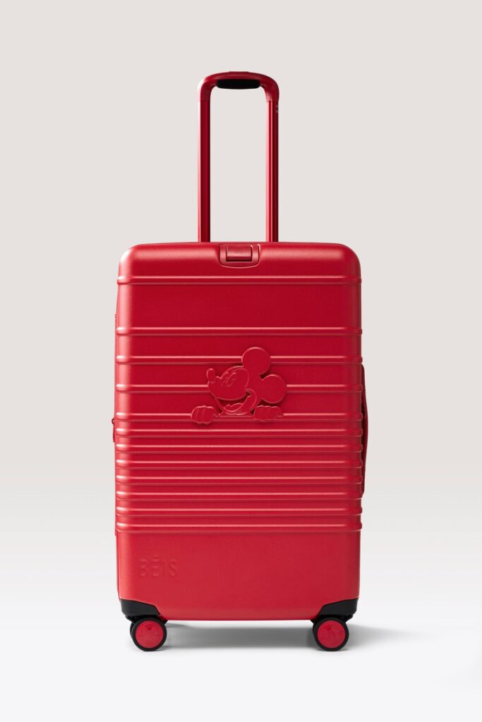 The Disney Medium Check-In Roller in Mickey Mouse Red