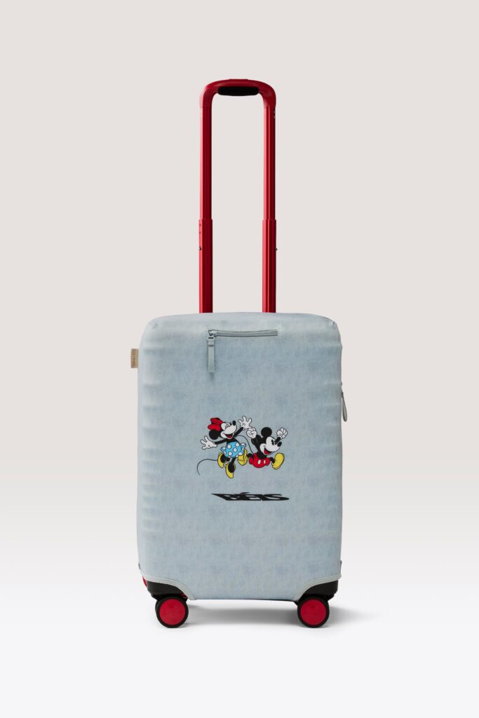 The Disney Carry-On Luggage Cover in Blue Jeans