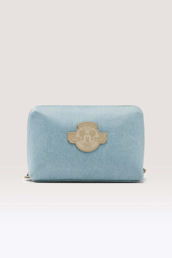 The Disney Medium Cosmetic Pouch in Blue Jeans